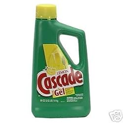 Cascade Dish Gel, Lemon , 45 Oz, 9 Each