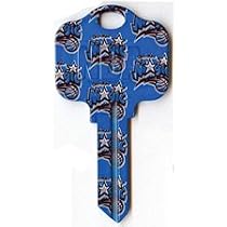 Orlando Magic Kwikset KW1 House Key