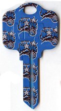 Orlando Magic Schlage SC1 House Key