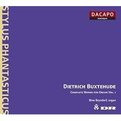 Buxtehude: Complete Organ Works, Vol 1 /Bryndorf