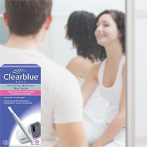 Clearblue Easy- Fertility Monitor Test Sticks, 60 Sticks (2 Pack)
