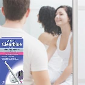 Clearblue Easy- Fertility Monitor Test Sticks, 60 Sticks (2 Pack)