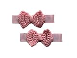 Crochet Bow Tie Pair