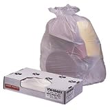 White Commercial Can Liners