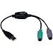 Tripp Lite U219-000-R USB PS/2 Adapter