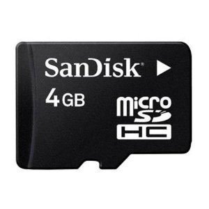 安いSanDisk microSDHC 4GB サンディスク CLASS2 SDHC変換アダプター バルク品