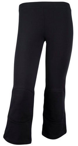 Fila Women's Knee Pad Yoga Capri, Black, Large On Sale