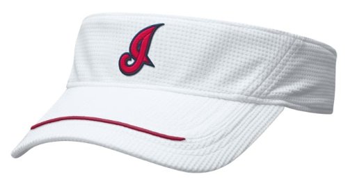 Cleveland Indians White Nikefit Visor