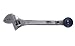 image and picture of KR Tools 91116BN Pro Series 10-Inch Adjustable Wrench with 1/2-Inch Drive