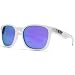 Oakley Garage Rock Sunglasses Polished White Violet Iridium