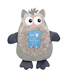 Hot Water Bottles With Owl Animal Style Covers, Grey