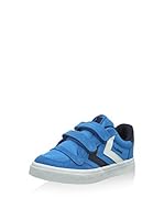 Hummel Zapatillas Stadil Jr Lo (Azul Medio)