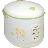 Sanyo ECJ-N100F Cooker & Steamer. 10-CUP RICE COOKER & VEGETABLE STEAMER OTHELC.