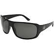 Dragon Alliance Brigade Men's Large Fit Racewear Sunglasses - Jet Matte Logo/Grey