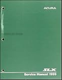 1999 Acura SLX Repair Shop Manual Original