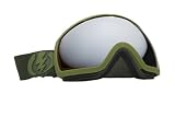 Electric EG2 Snow Goggles (Bronze/Silver Chrome Lens, Matte Green Frame)