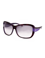 Fashion Sunglasses: Dark Havana-Transparent Violet Violet Gradient by Diesel