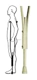 Ready-For-Use Crutches (3'4 to 4'3__Child)rtu crutches wood child