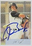 Josh Bonifay, Pittsburgh Pirates Autographed Card
