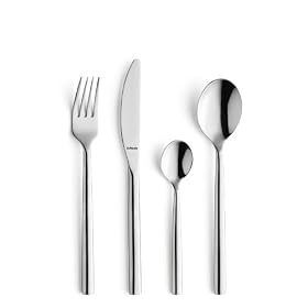 Amefa Monogram Carlton Cutlery Set Stainless Steel 24 Piece