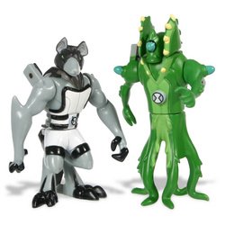 31uvNF5T1sL Ben 10 Alien Creation Chamber Figure Set  Wildvine & Benwolf