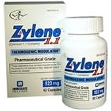 Zylene (2 Bottles - 124 Caps) Thermogenic Weightloss Formula