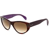 Ray-Ban Womens 4152 Vagabond Cat Eye Sunglasse