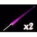 2 x Extending/Retracting Star Wars Style LED Lightsaber / Laser Sword - 36" Colour Changing 8 Function