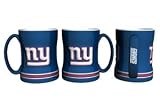 New York Giants 15 Ounce Sculpted Logo Relief Coffee Mug
