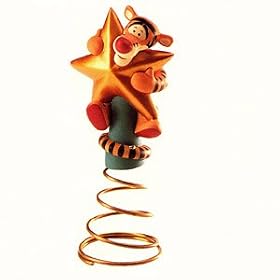 Tigger Christmas Tree Topper Rare Limited Edition!