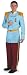 Prince Charming Prestige Adult Costume Size 42-46 5969