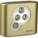 Philips SpotOn LED Light, Gold, One-Pack