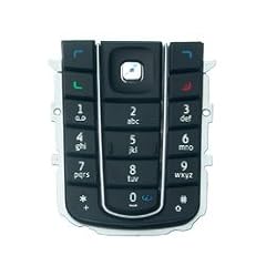 Original Nokia 6230i Tastenmatte schwarz / latin black