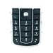 Original Nokia 6230i Tastenmatte schwarz / latin black