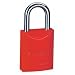 Master Lock Aluminum Lockout/Tagout Padlock, Keyed Alike, 1-3/4" Body Length, 1-9/16" Shackle Clearance