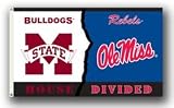 Mississippi Rebels / Mississippi State Bulldogs Rivalry 3'x5' Flag