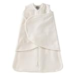 HALO SleepSack Micro-Fleece Swaddle, Cream, Small