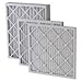 Filtration Manufacturing 0208H-14252 Pleated Filter 14" W x 25" H x 2" D, Merv 8, High Capacity - Lot of 12
