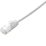ELECOM LANケーブル (Wii・PS3・Xbox 360)CAT6準拠 極細 15m ホワイト LD-GM/WH15