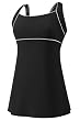 Speedo Women's Speedo Women'S Aquatic Endurance+ Piped Sheath Dress Swimsuit