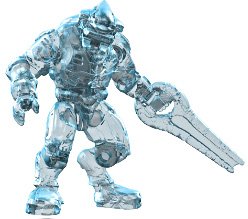 Amazon.com: Mega Bloks Halo Wars Series 3 Active-Camo Covenant Elite w/ Energy Sword: Toys & Games