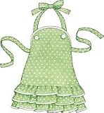 Basil Polka Dot Apron