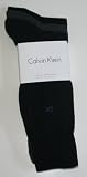 Calvin Klein Men's Dress Socks 3 Pair Shoe Size: 7-12 Navy-Pattern/Black/Charcoal