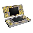 ニンテンドーDSライト用デザイン 表面保護シール　≪バイオハザード≫　イエローTOXIC