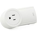 Etekcity Single Outlet Receiver for Wireless Remote Control, White (1Rx)