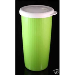 Tupperware Insulated Tumblers with Drip-Less Straw Seal Lime Aid (Straw NOT included) by