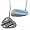 Guerin Rife Two Bar Hybrid Mallet Heel Shaft Putter : right, 35