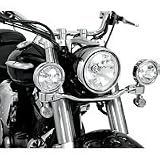 00-07 HONDA VT1100C2S: SHOW CHROME ELLIPTICAL DRIVING LIGHT KIT by Show Chrome