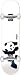 ENJOI Whitey Panda Complete Skateboard (7.6 Inches Wide)