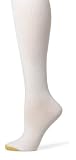  : Gold Toe Women's Portland Classic Knee High Sock, White, Size 9-11